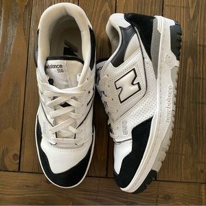 New Balance 550 white black
